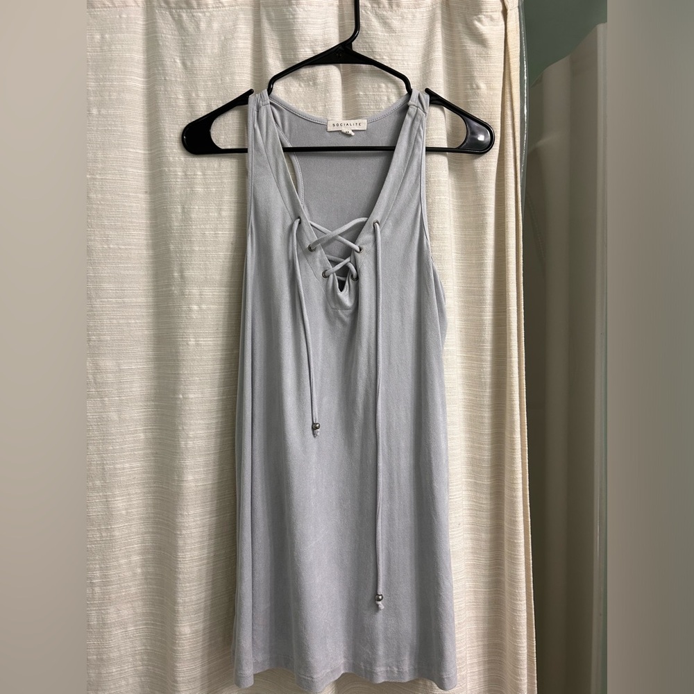 Soft Blue Dress